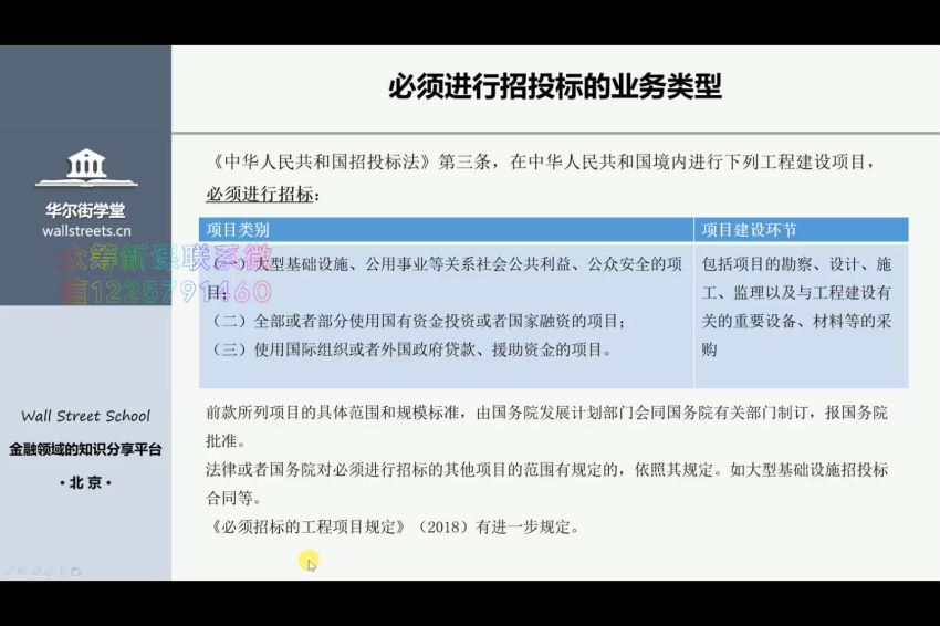 华尔街学堂丨合同审查专题课（完结） 网盘分享(1.02G)