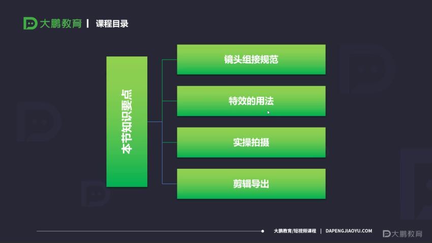 影视后期课程：短视频拍摄剪辑基础模块 思思吖 网盘分享(8.07G)