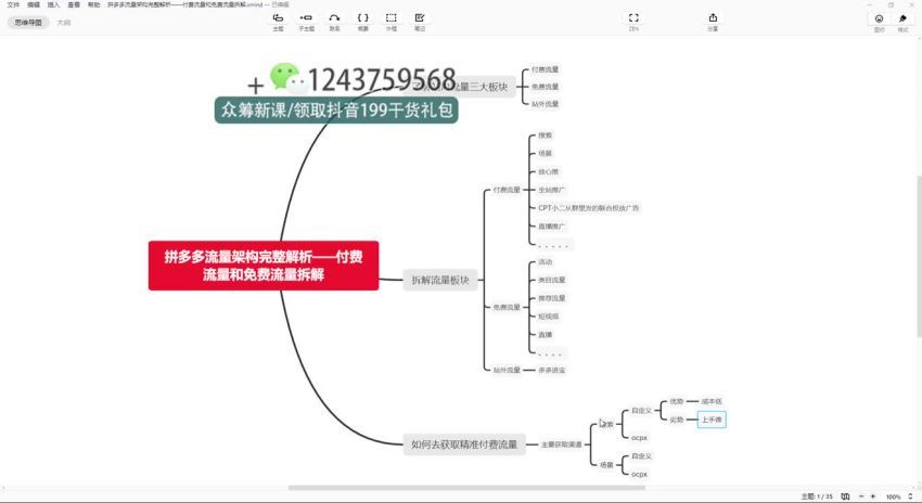 阿杰：拼多多流量破局，快速抢占百亿流量 网盘分享(158.29M)