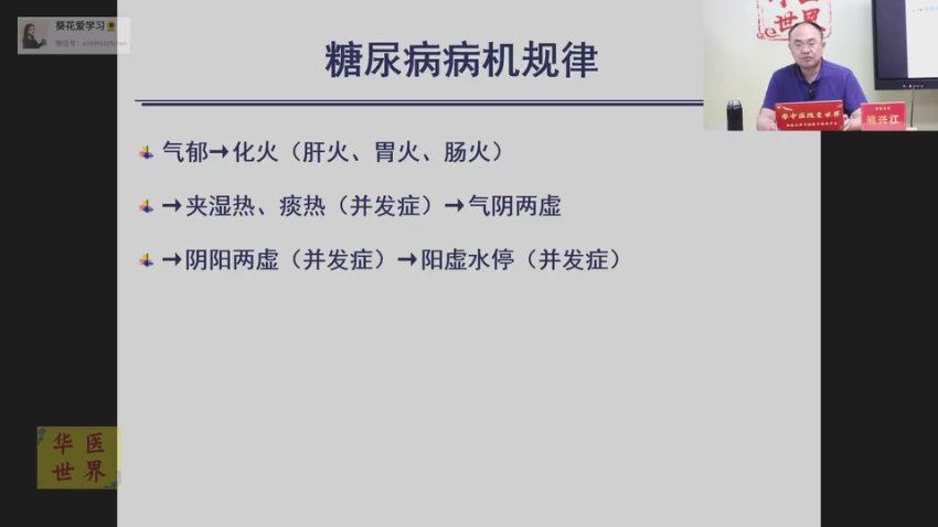 华医世界糖尿病明医训练营/熊兴江教授、庞博教授双师联袂亲授 1.75G 网盘分享(1.76G)