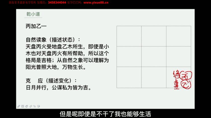 乾小道奇门《格局直断73集》 网盘分享(4.78G)