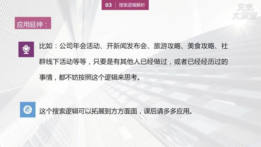 12堂超级搜索术：快速找到你想找的任何信息！资源！人脉！ 网盘分享(632.70M)